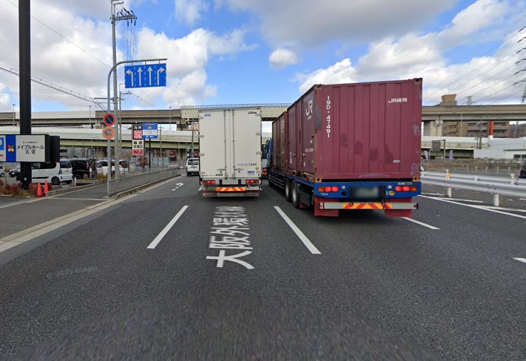 外環170号線 東大阪方面から1
