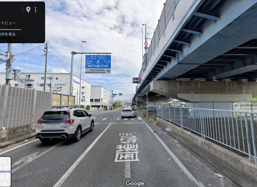 外環170号線 東大阪方面から3