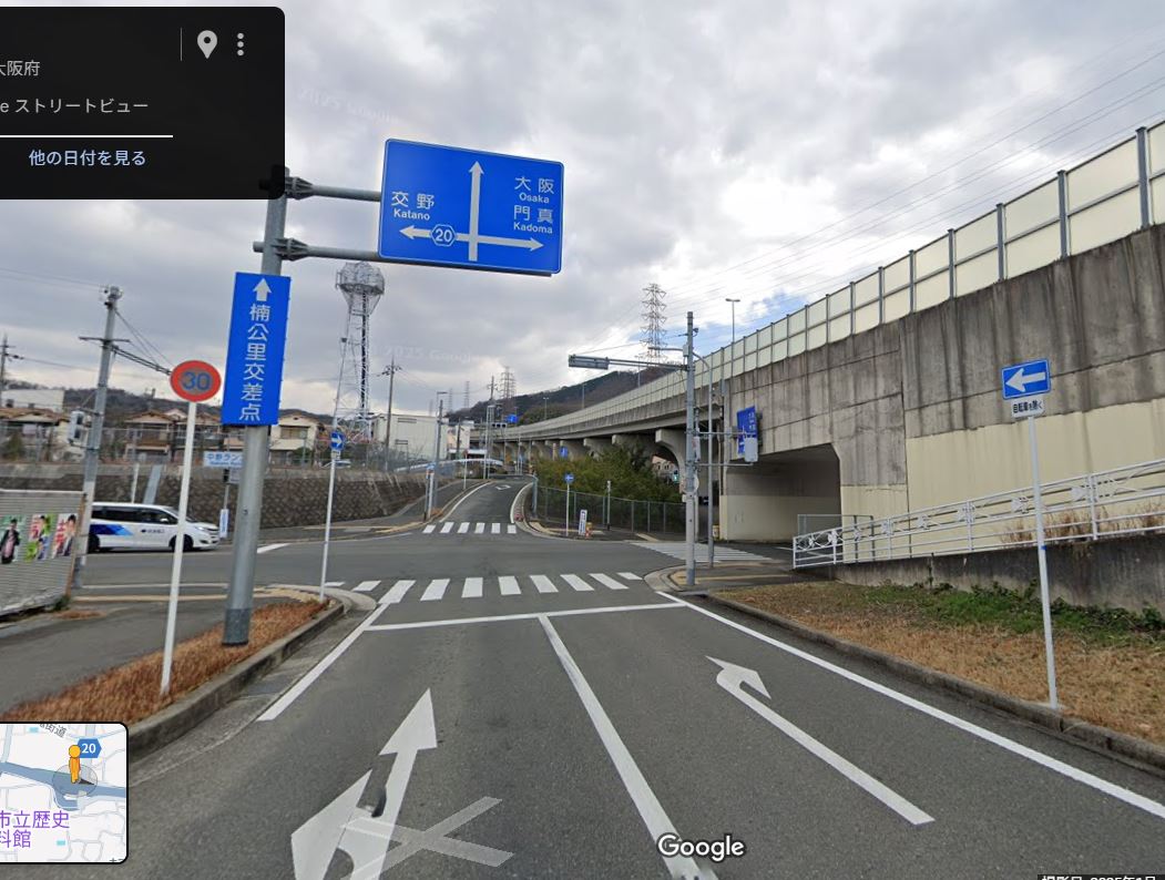 外環170号線 東大阪方面から5