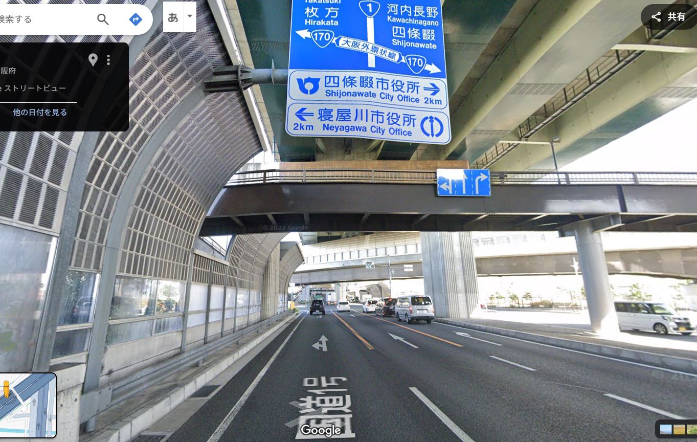 第二京阪 大阪方面から3