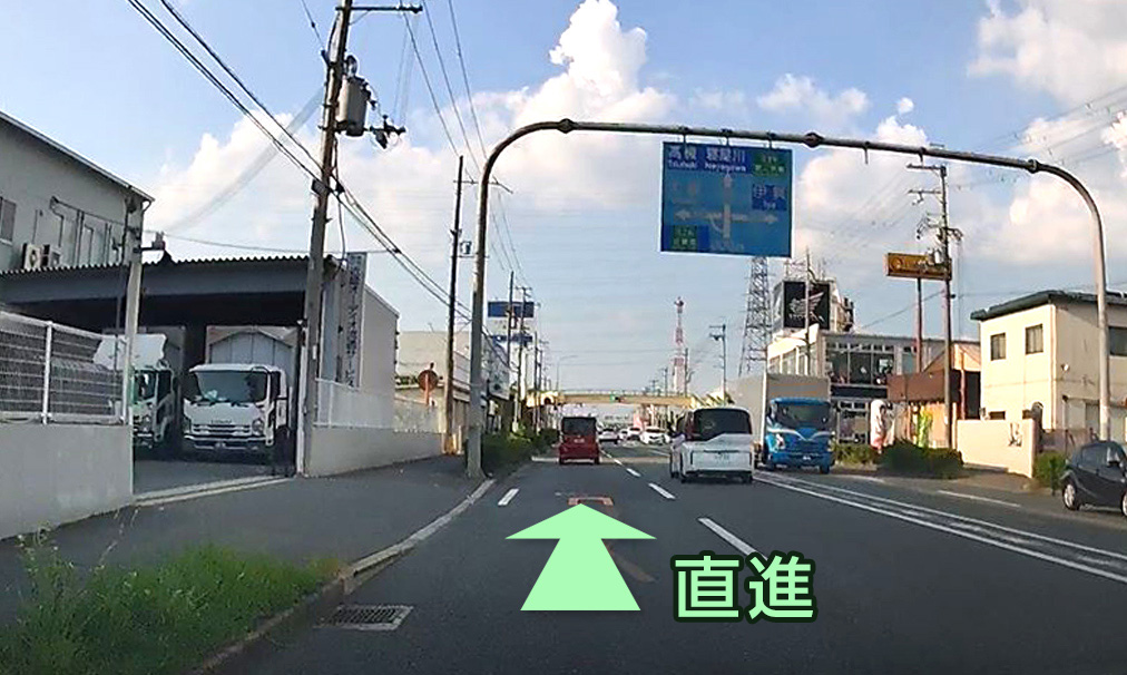 外環170号線 東大阪方面から2