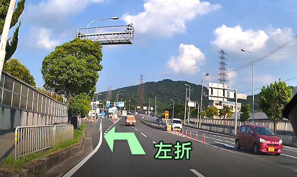 外環170号線 東大阪方面から4